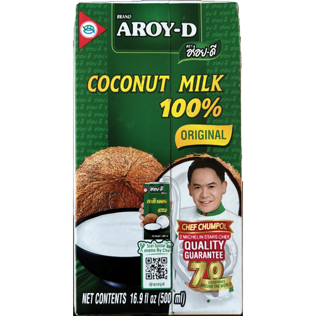 Aroy-D kokosmælk 100% original 500 ml
